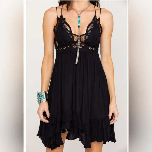 Free People Women's Adella Slip Dress Large - Picture 1 of 7
